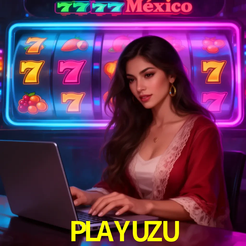 PLAYUZU Slots - tragamonedas, RTP y control Tragamonedas PLAYUZU con símbolos, saldo móvil y reglas de apuesta visibles
